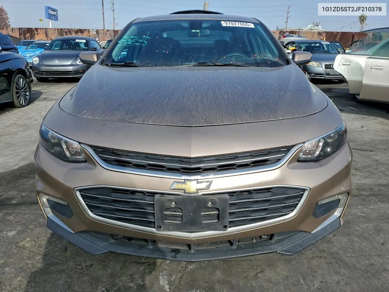 1G1ZD5ST2JF210378 2018 Chevrolet Malibu Lt
