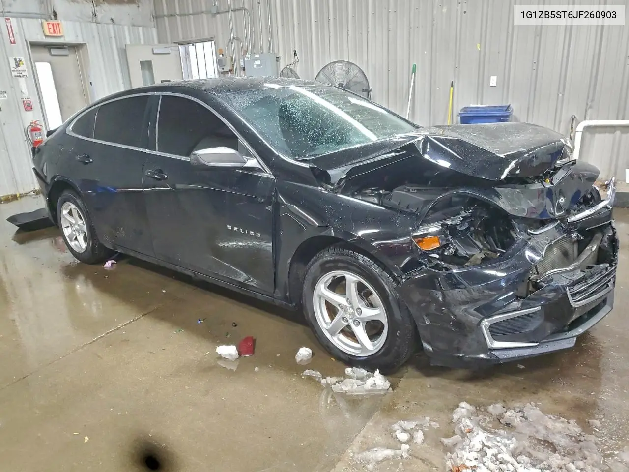 1G1ZB5ST6JF260903 2018 Chevrolet Malibu Ls