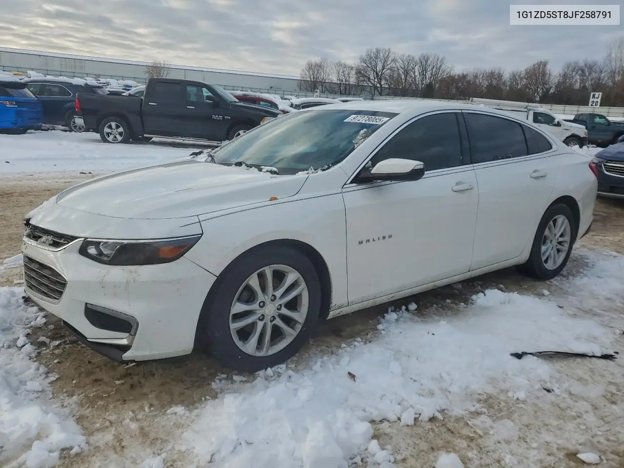 1G1ZD5ST8JF258791 2018 Chevrolet Malibu Lt