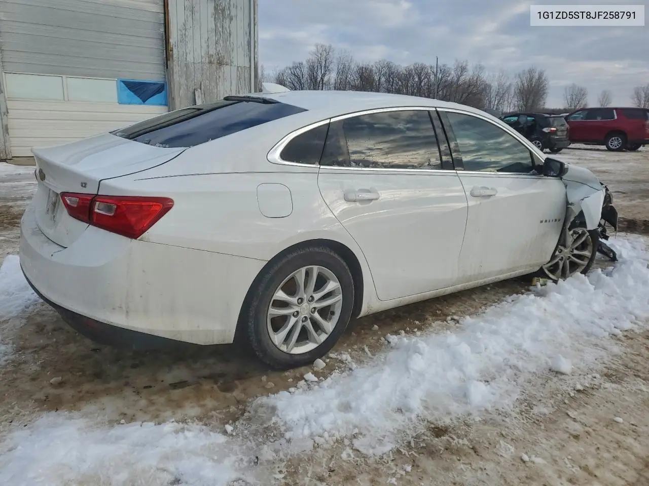 1G1ZD5ST8JF258791 2018 Chevrolet Malibu Lt