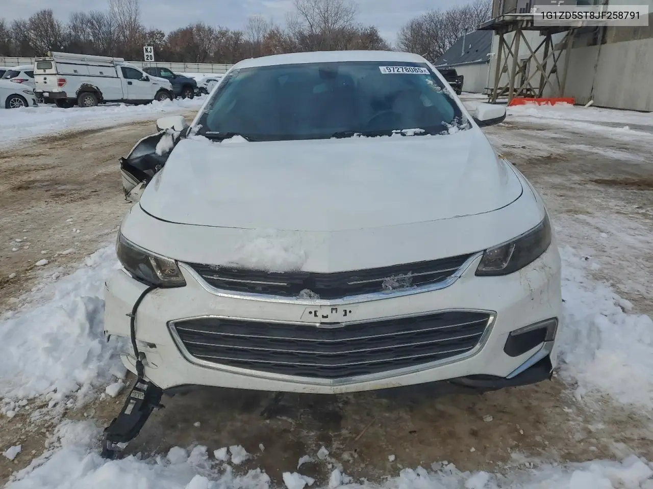 1G1ZD5ST8JF258791 2018 Chevrolet Malibu Lt