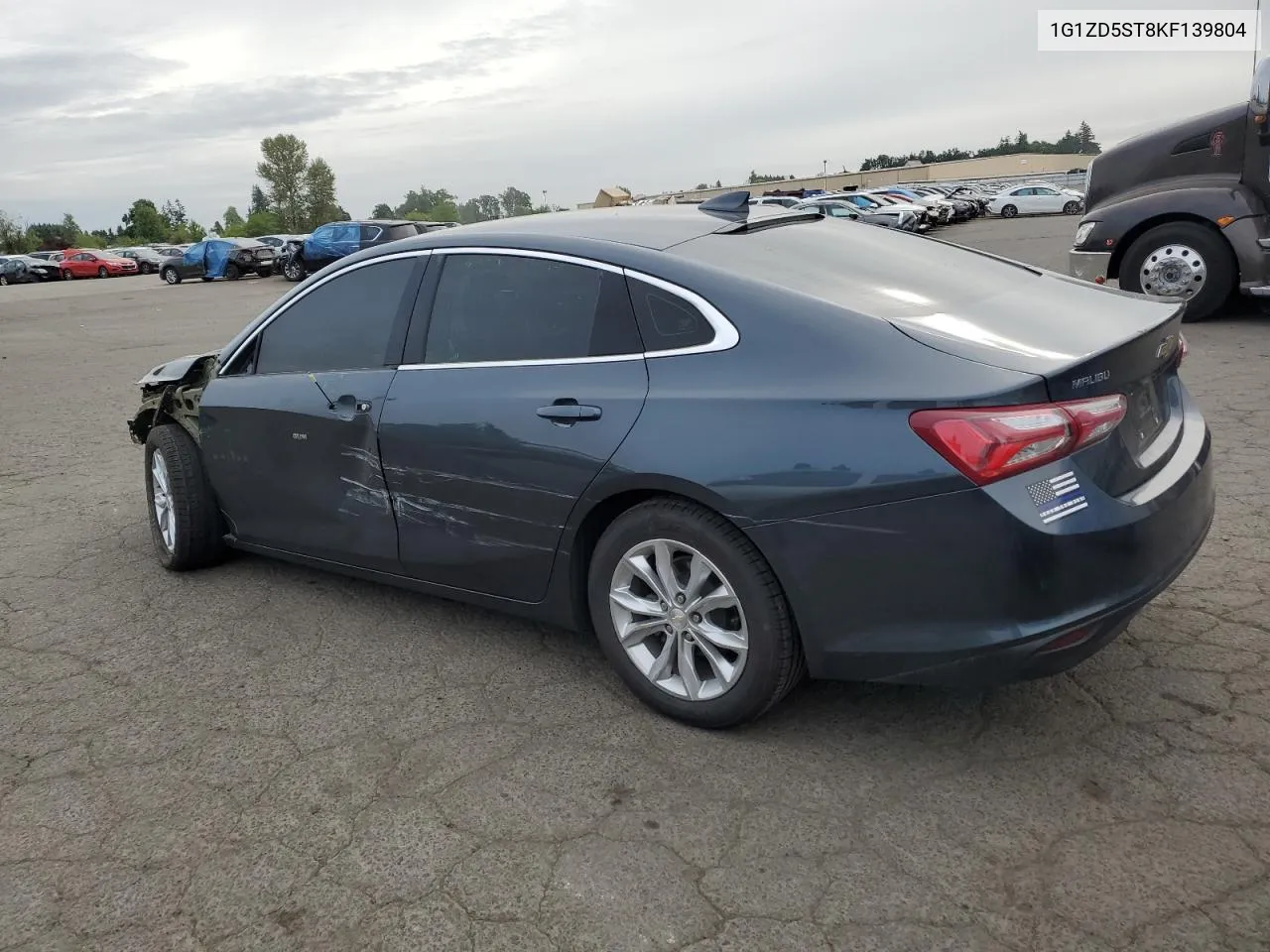 1G1ZD5ST8KF139804 2019 Chevrolet Malibu Lt