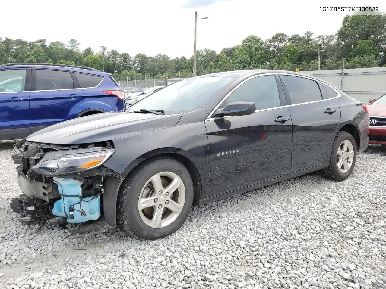 2019 Chevrolet Malibu Ls VIN: 1G1ZB5ST7KF130839 Lot: 58342384