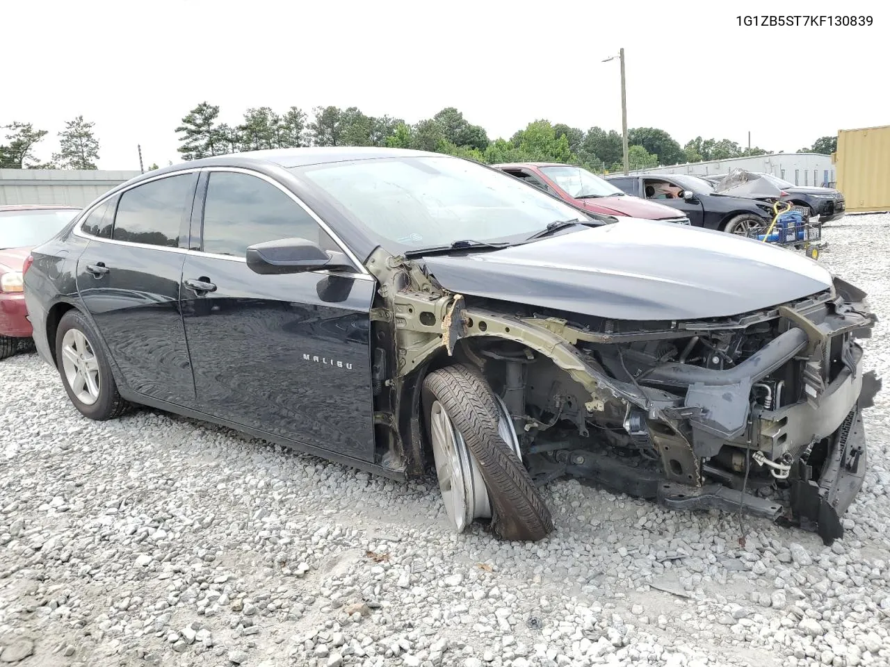 2019 Chevrolet Malibu Ls VIN: 1G1ZB5ST7KF130839 Lot: 58342384