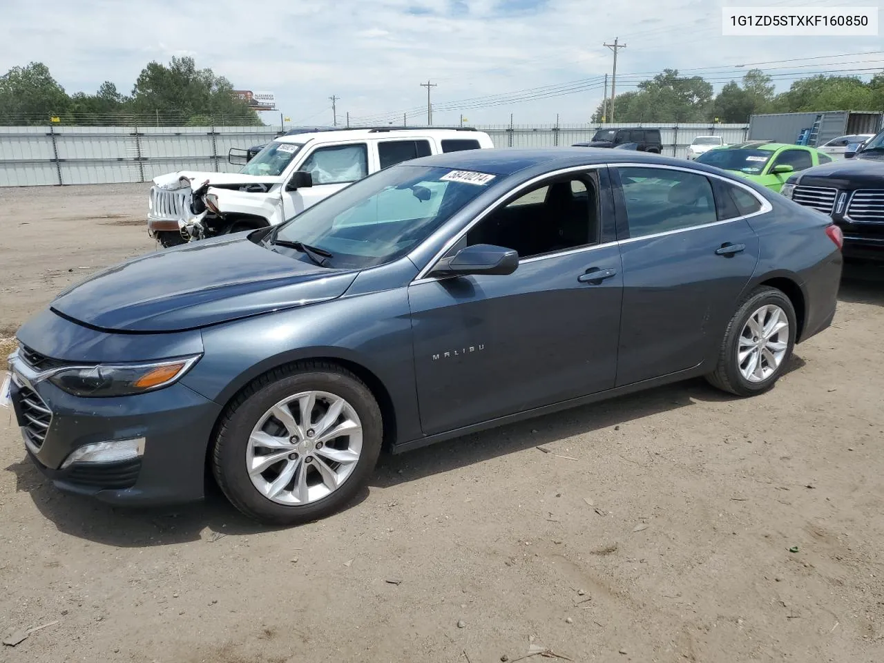 2019 Chevrolet Malibu Lt VIN: 1G1ZD5STXKF160850 Lot: 58410214