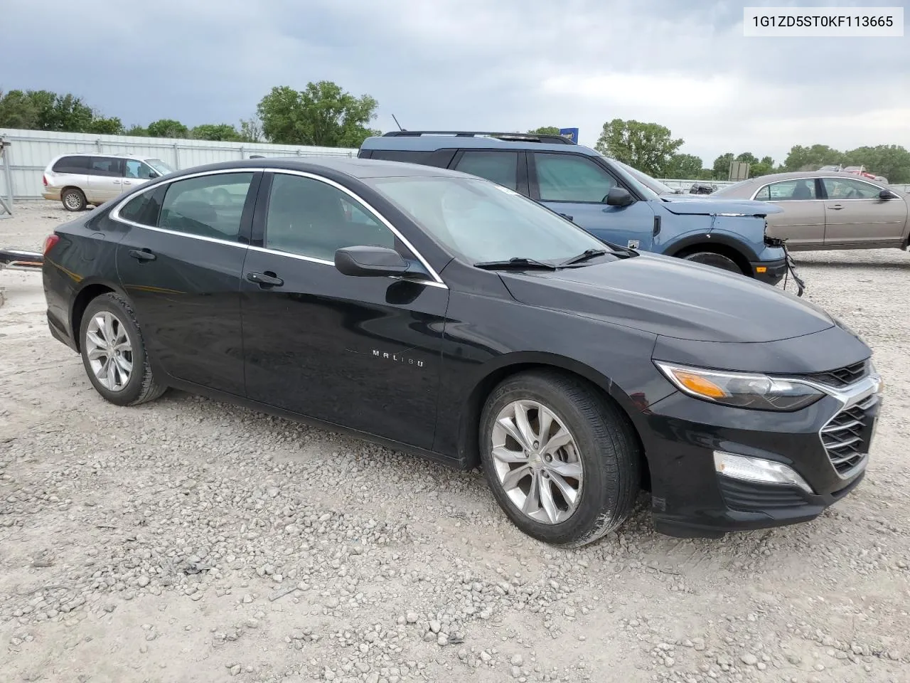 2019 Chevrolet Malibu Lt VIN: 1G1ZD5ST0KF113665 Lot: 58435614