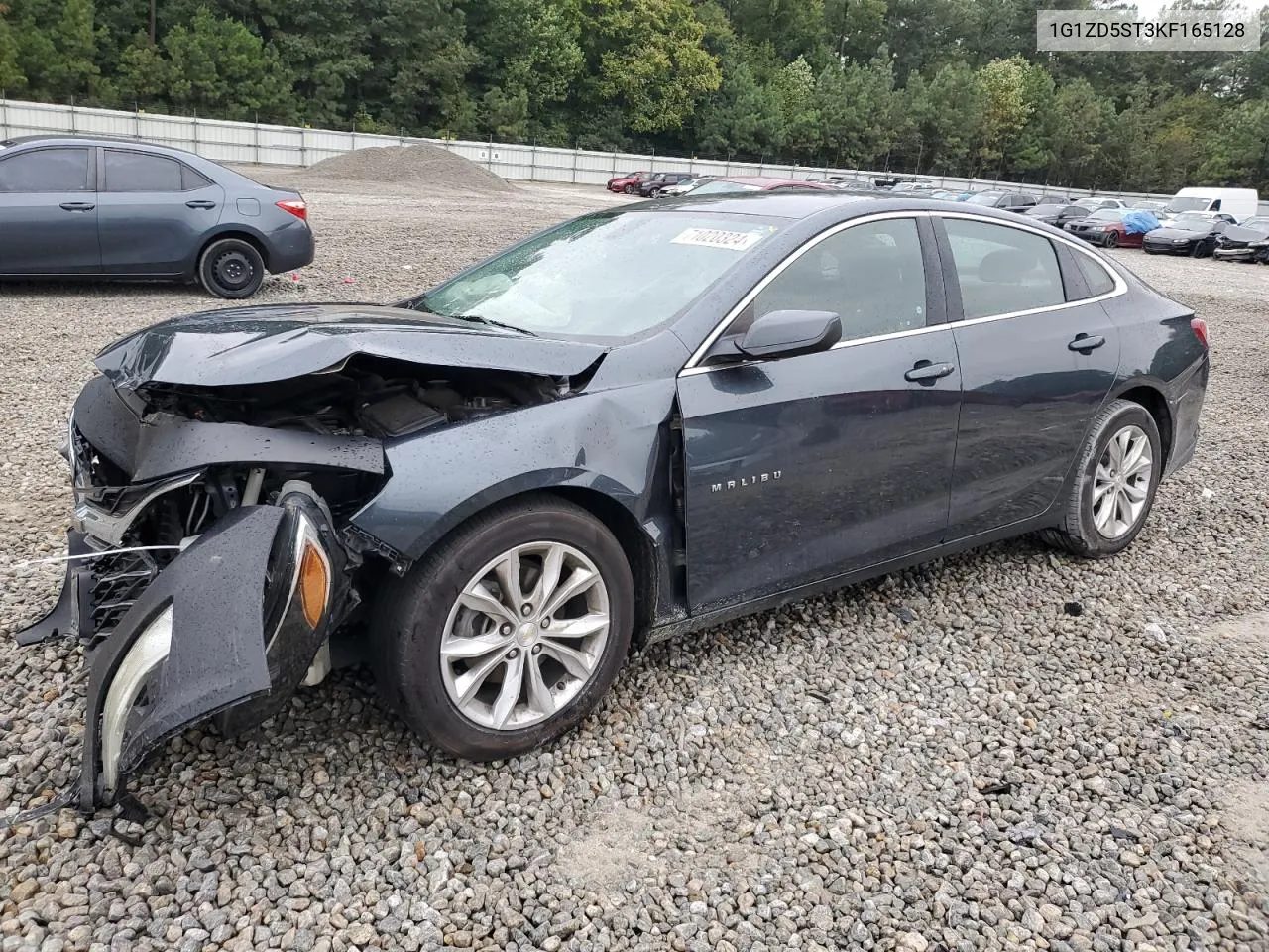 1G1ZD5ST3KF165128 2019 Chevrolet Malibu Lt