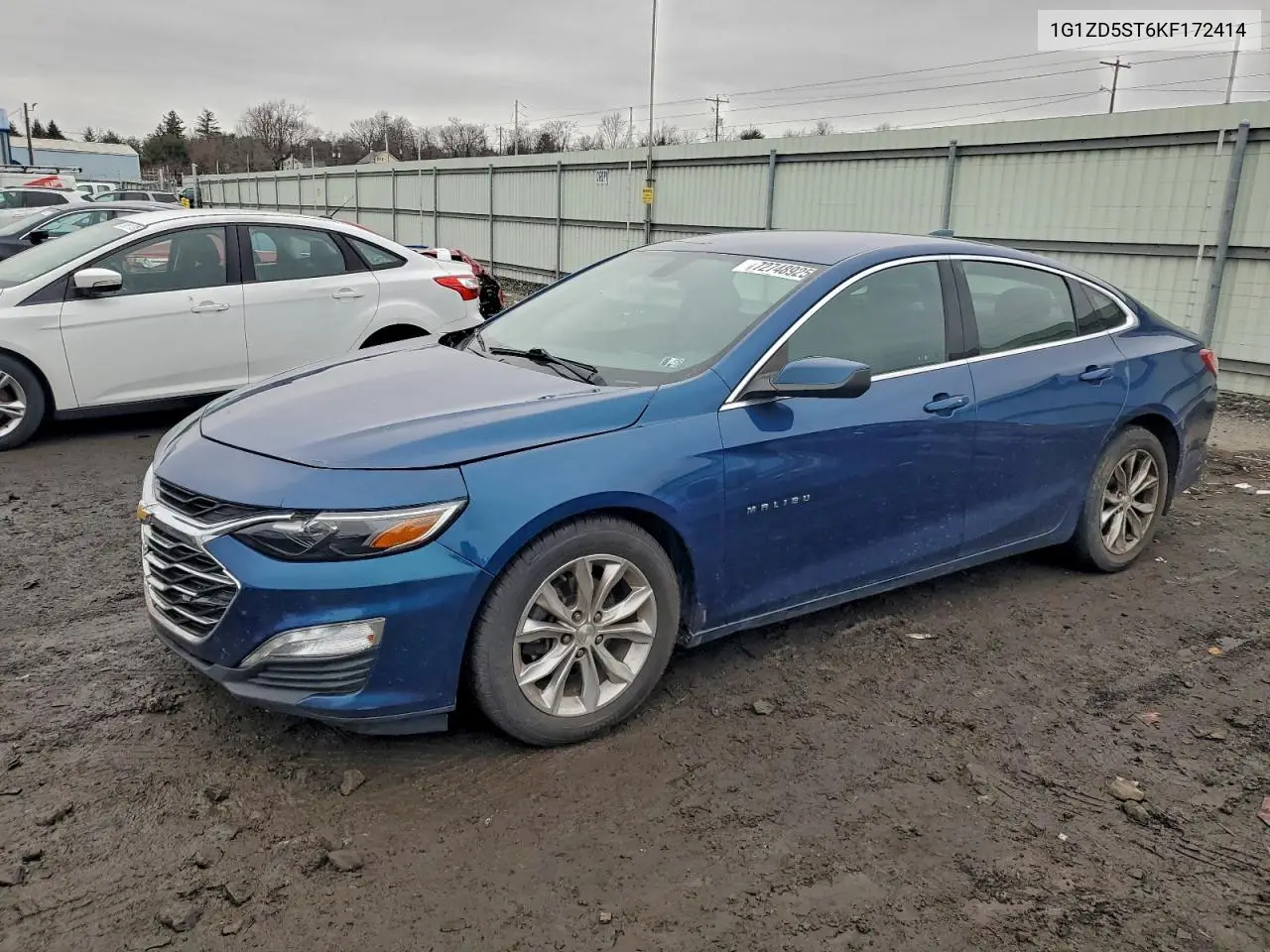 1G1ZD5ST6KF172414 2019 Chevrolet Malibu Lt
