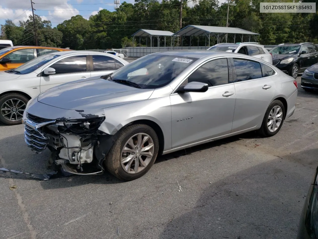 1G1ZD5ST5KF185493 2019 Chevrolet Malibu Lt