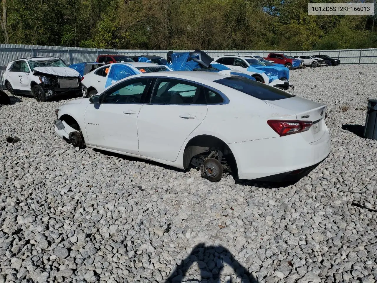 1G1ZD5ST2KF166013 2019 Chevrolet Malibu Lt