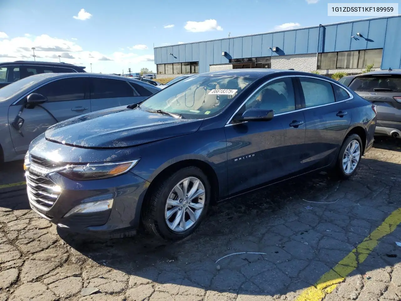 1G1ZD5ST1KF189959 2019 Chevrolet Malibu Lt