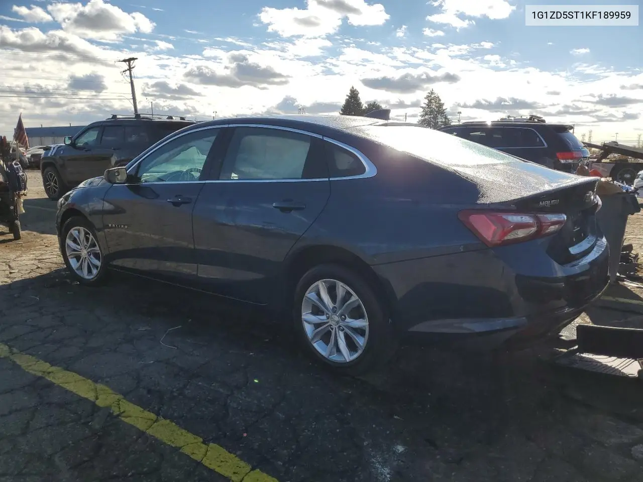 1G1ZD5ST1KF189959 2019 Chevrolet Malibu Lt