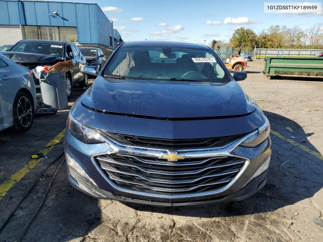 1G1ZD5ST1KF189959 2019 Chevrolet Malibu Lt