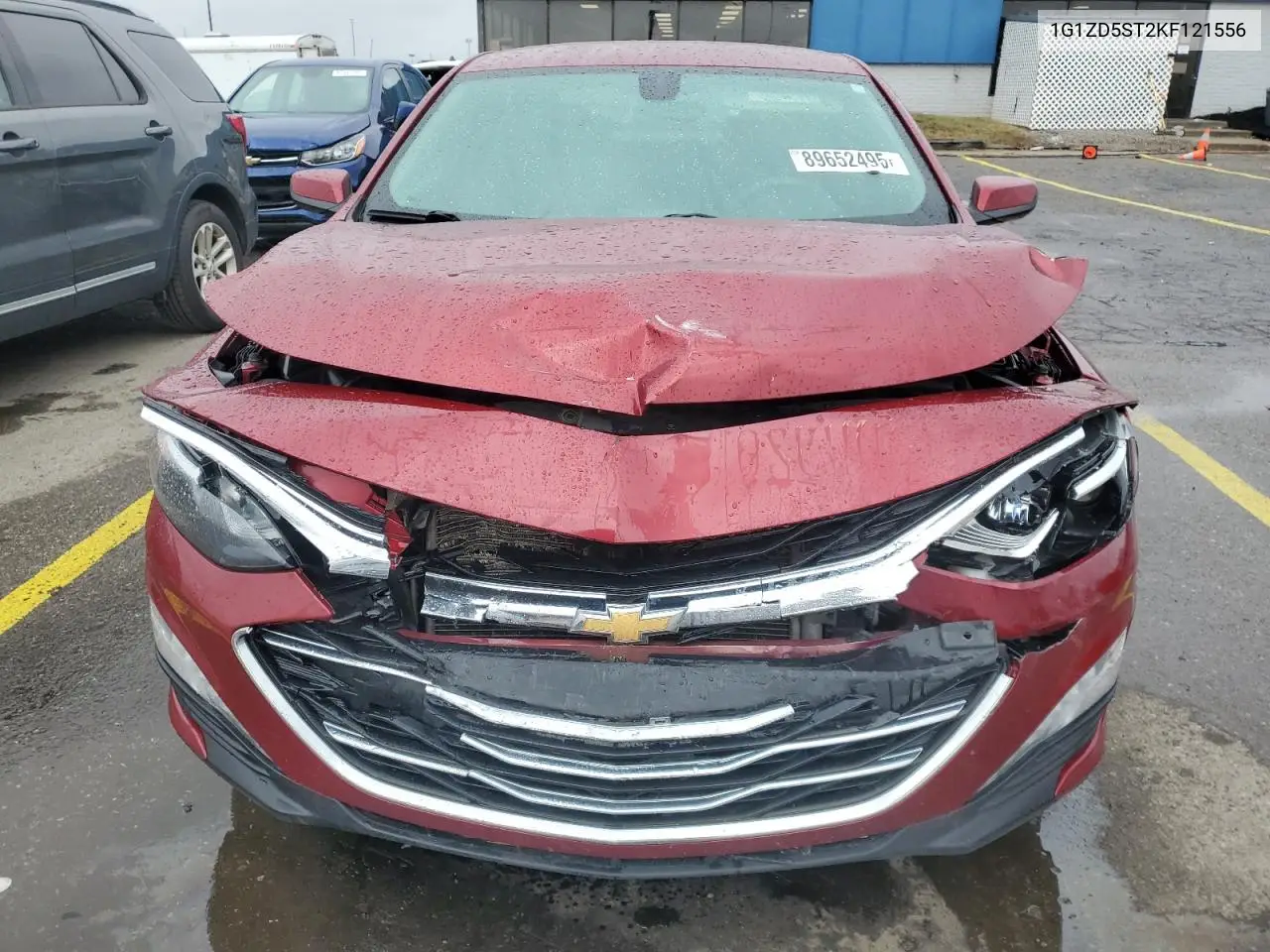 1G1ZD5ST2KF121556 2019 Chevrolet Malibu Lt