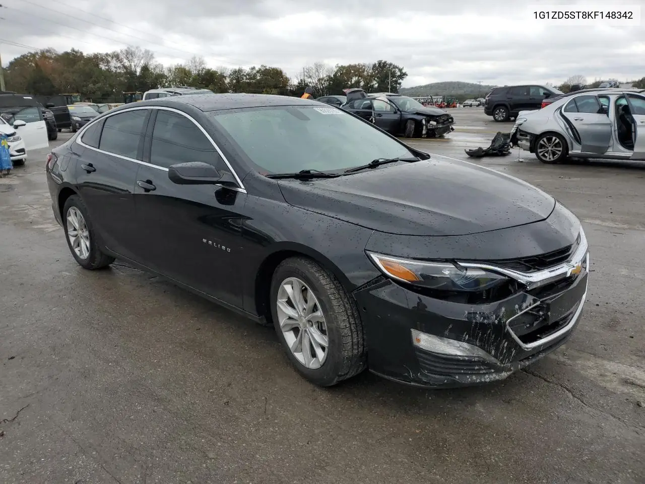 1G1ZD5ST8KF148342 2019 Chevrolet Malibu Lt
