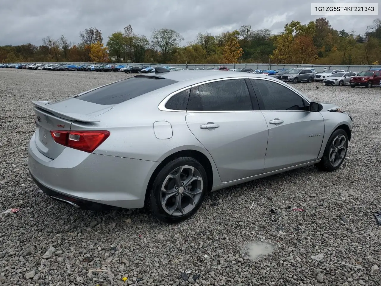 1G1ZG5ST4KF221343 2019 Chevrolet Malibu Rs