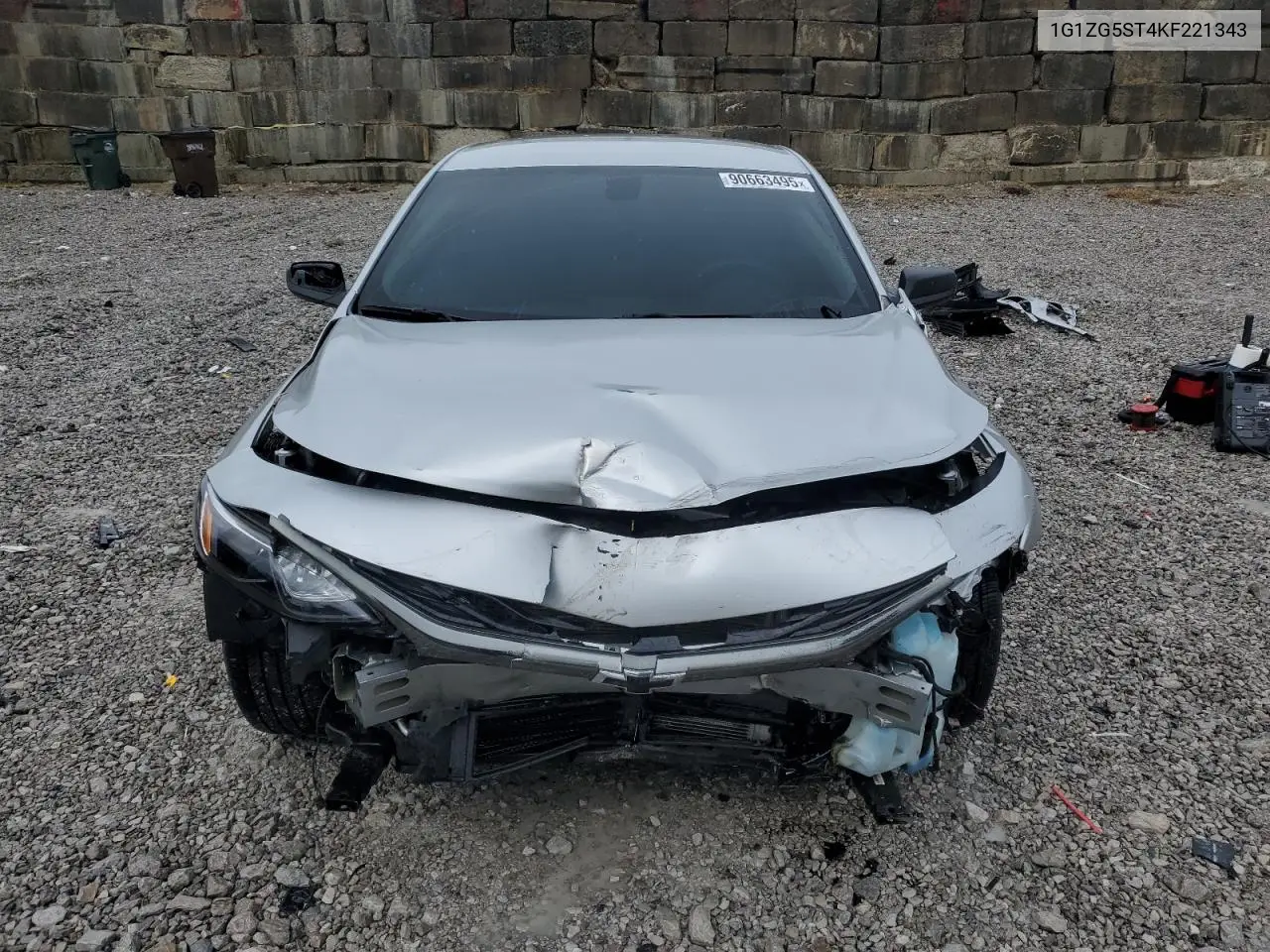 1G1ZG5ST4KF221343 2019 Chevrolet Malibu Rs