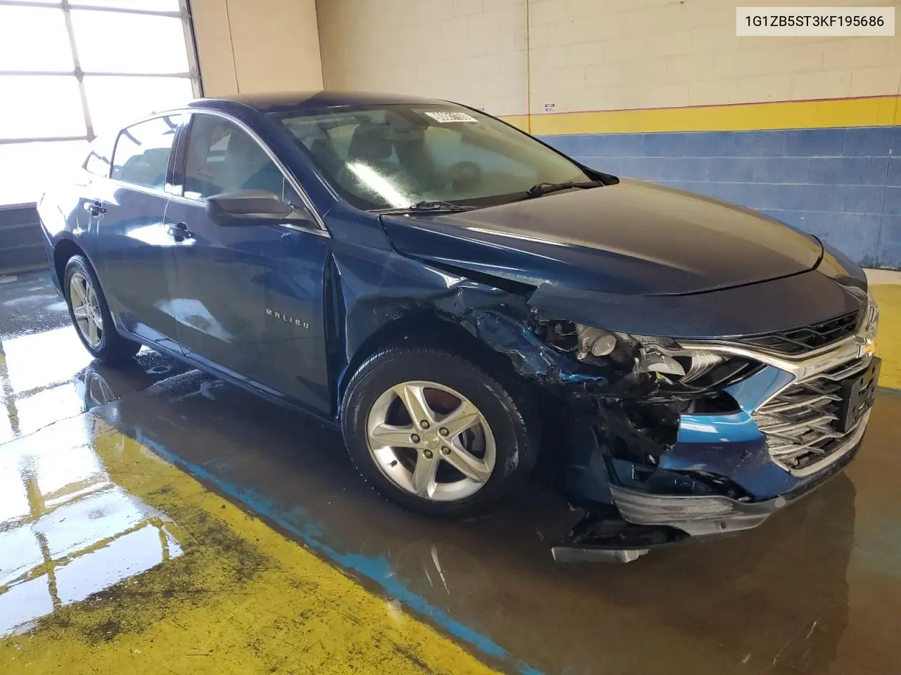 1G1ZB5ST3KF195686 2019 Chevrolet Malibu Ls
