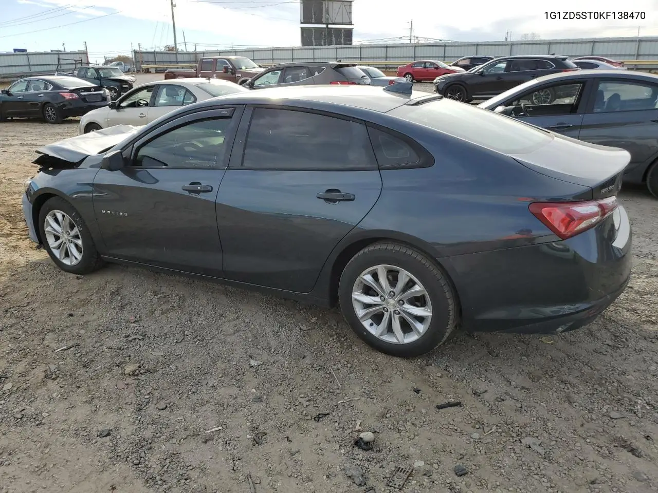 1G1ZD5ST0KF138470 2019 Chevrolet Malibu Lt