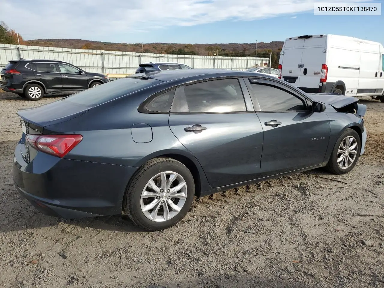 1G1ZD5ST0KF138470 2019 Chevrolet Malibu Lt