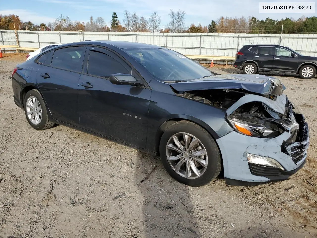 1G1ZD5ST0KF138470 2019 Chevrolet Malibu Lt