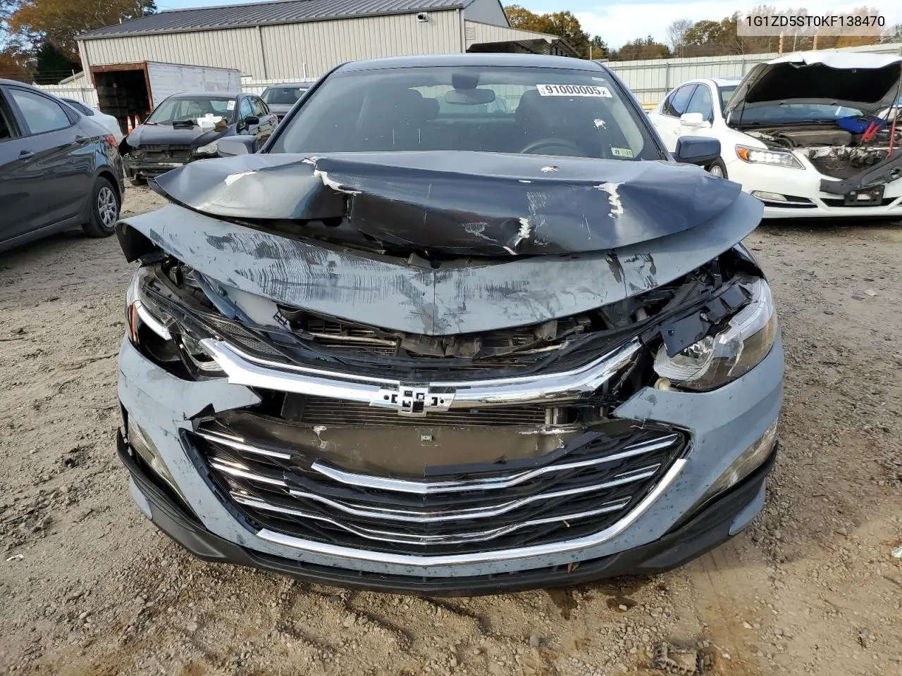 1G1ZD5ST0KF138470 2019 Chevrolet Malibu Lt