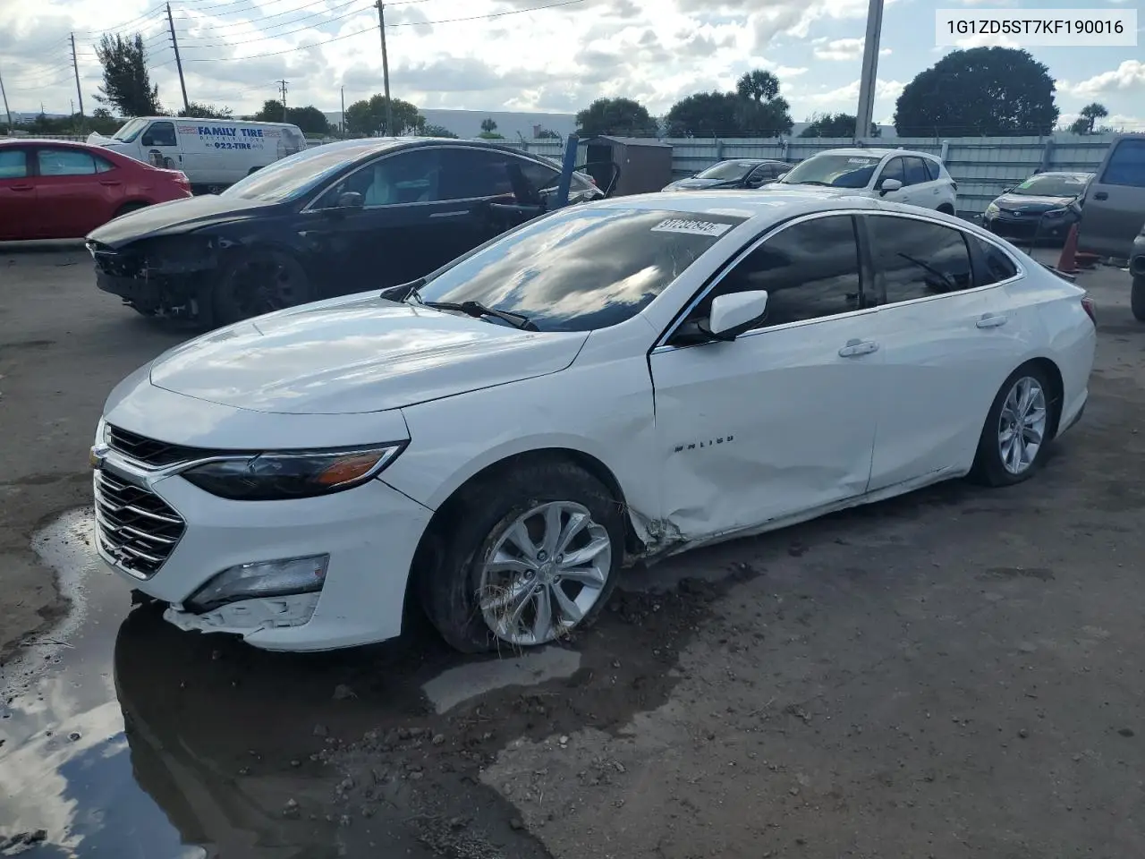 1G1ZD5ST7KF190016 2019 Chevrolet Malibu Lt