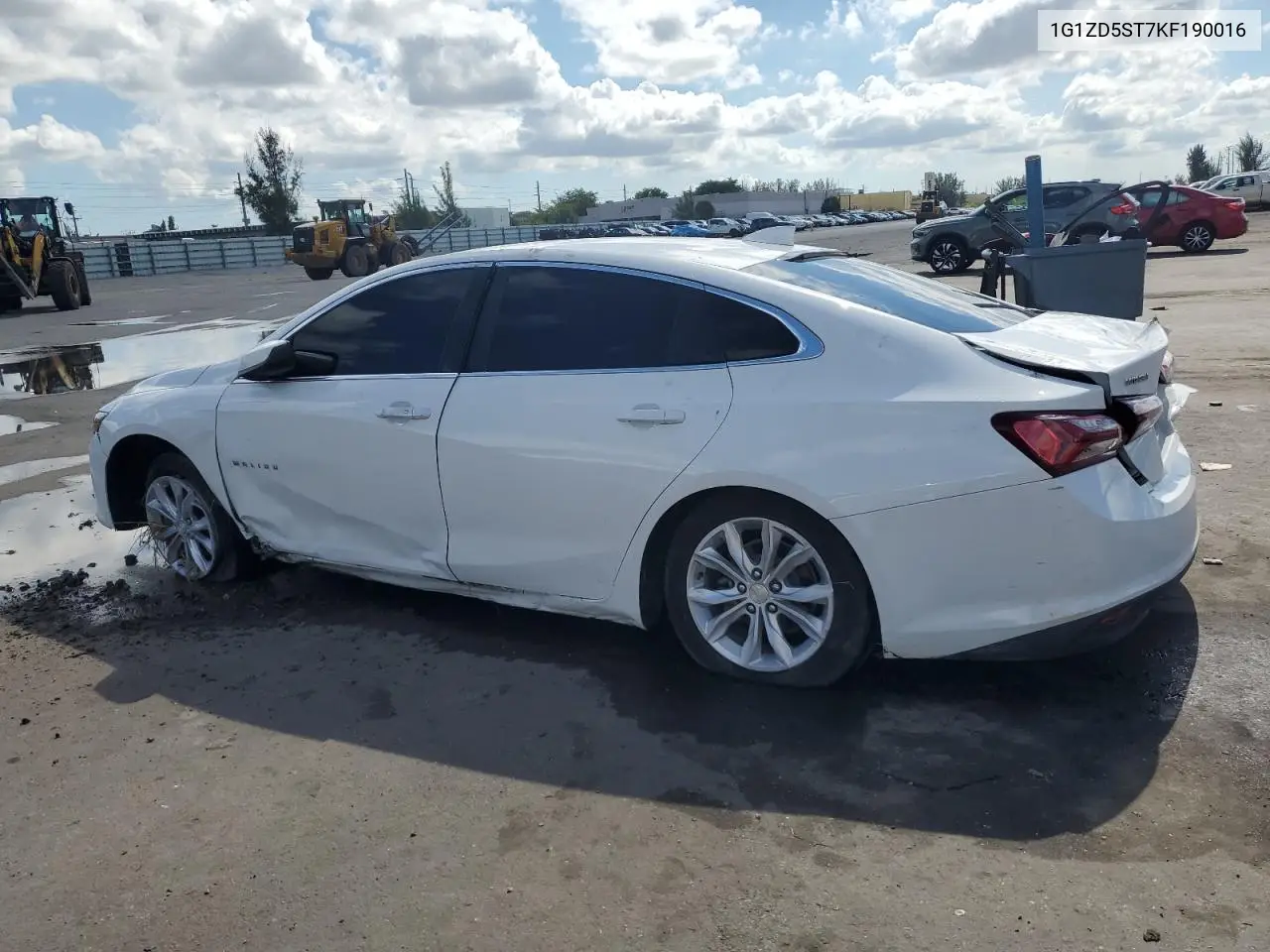 1G1ZD5ST7KF190016 2019 Chevrolet Malibu Lt