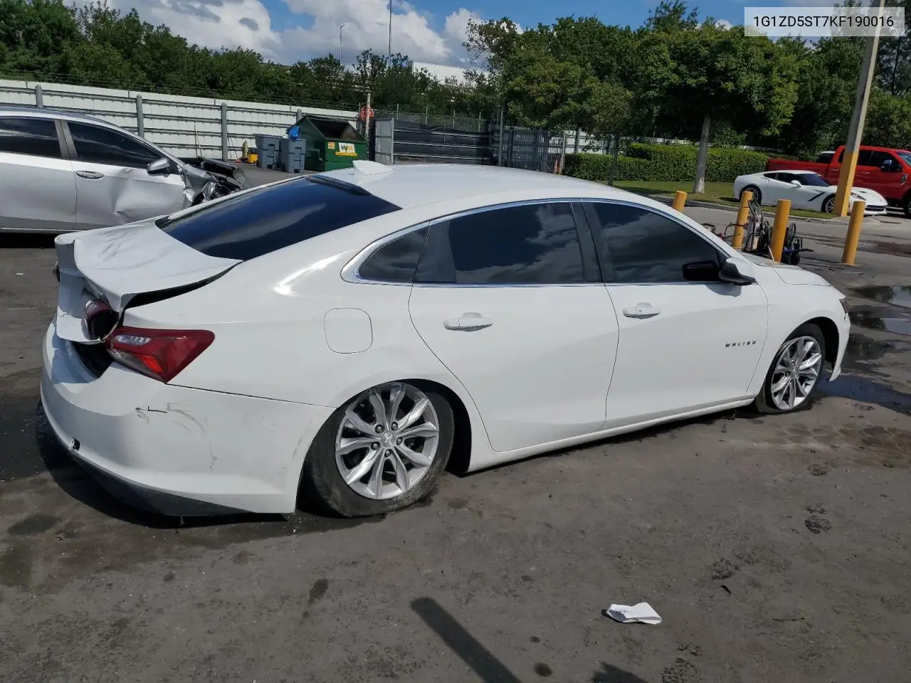 1G1ZD5ST7KF190016 2019 Chevrolet Malibu Lt