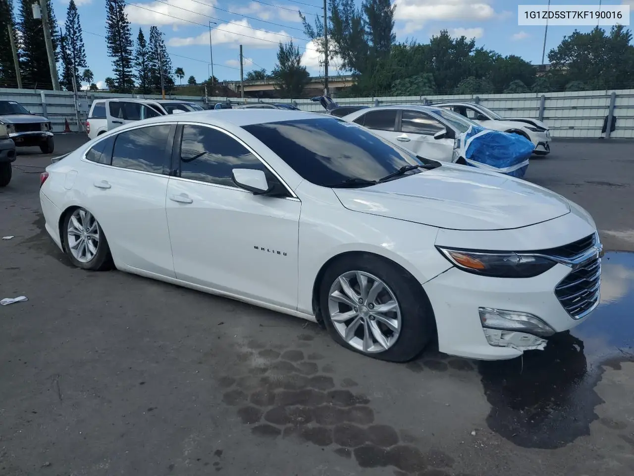 1G1ZD5ST7KF190016 2019 Chevrolet Malibu Lt