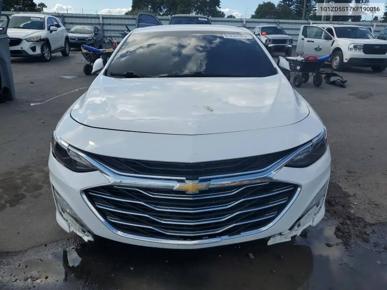 1G1ZD5ST7KF190016 2019 Chevrolet Malibu Lt