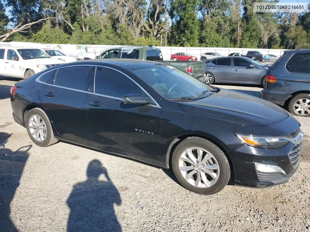 1G1ZD5ST0KF216651 2019 Chevrolet Malibu Lt