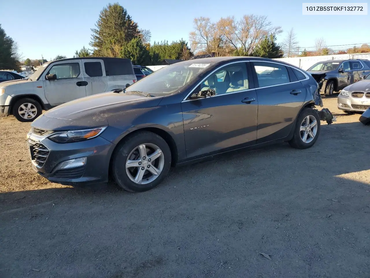 1G1ZB5ST0KF132772 2019 Chevrolet Malibu Ls