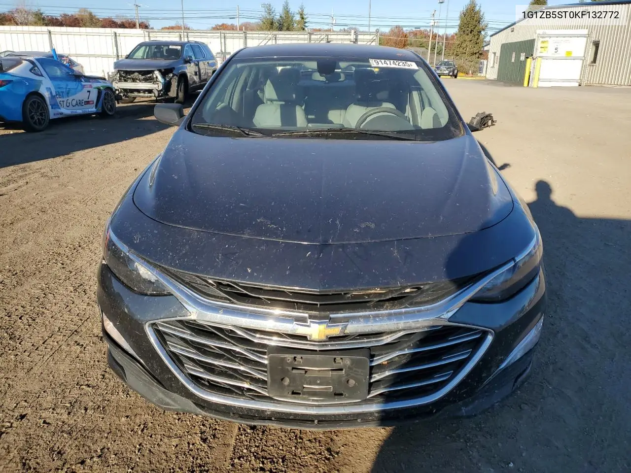 1G1ZB5ST0KF132772 2019 Chevrolet Malibu Ls