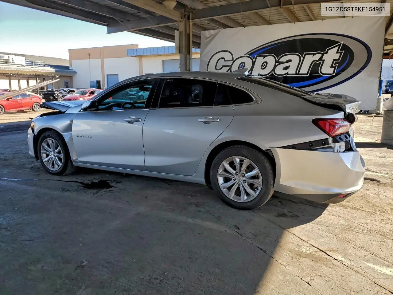 1G1ZD5ST8KF154951 2019 Chevrolet Malibu Lt