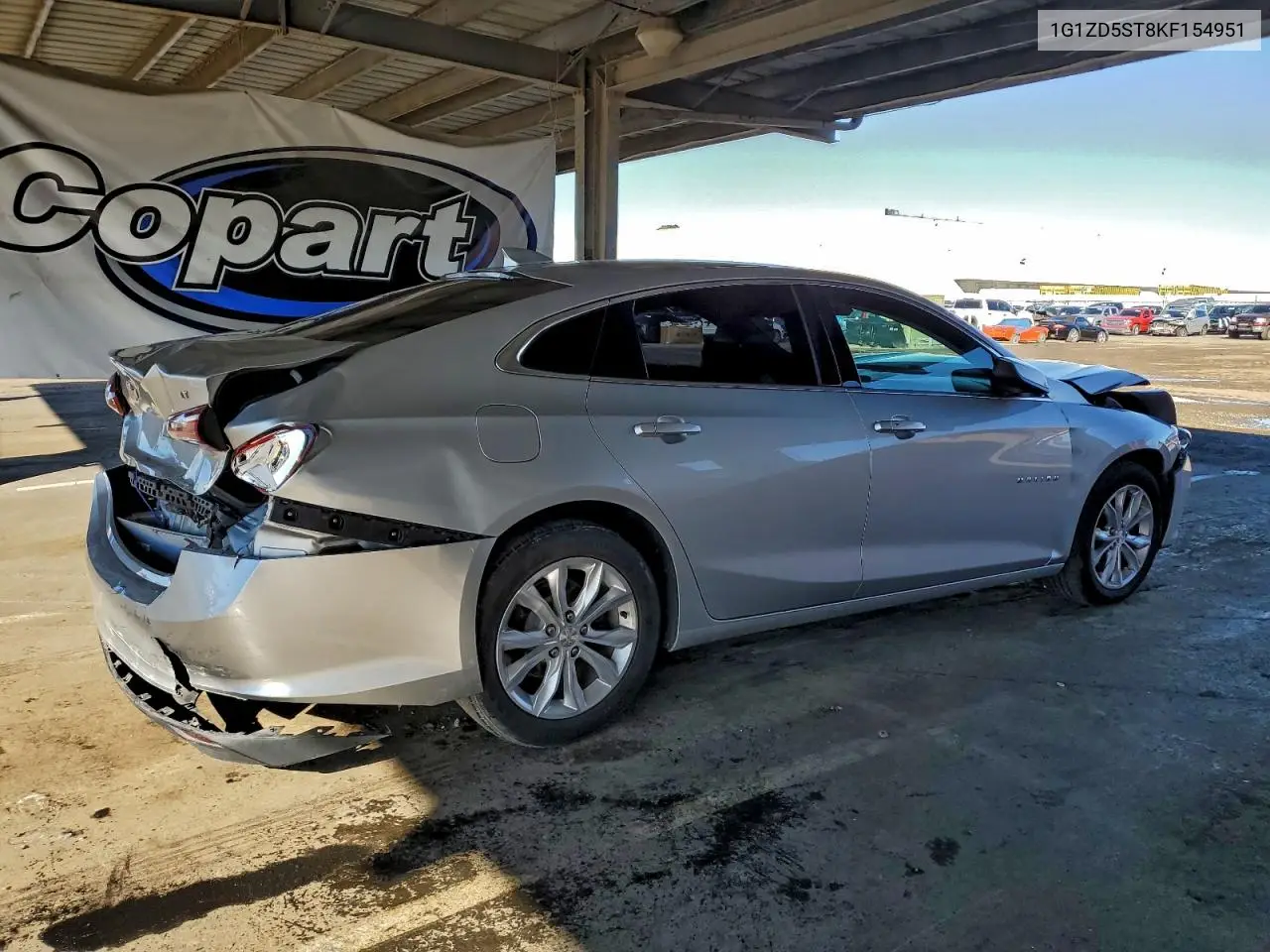 1G1ZD5ST8KF154951 2019 Chevrolet Malibu Lt
