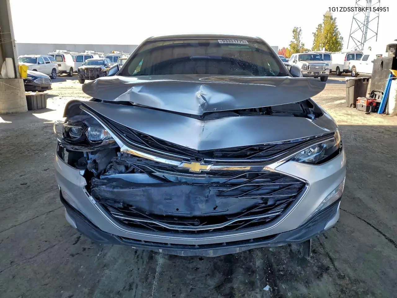 1G1ZD5ST8KF154951 2019 Chevrolet Malibu Lt