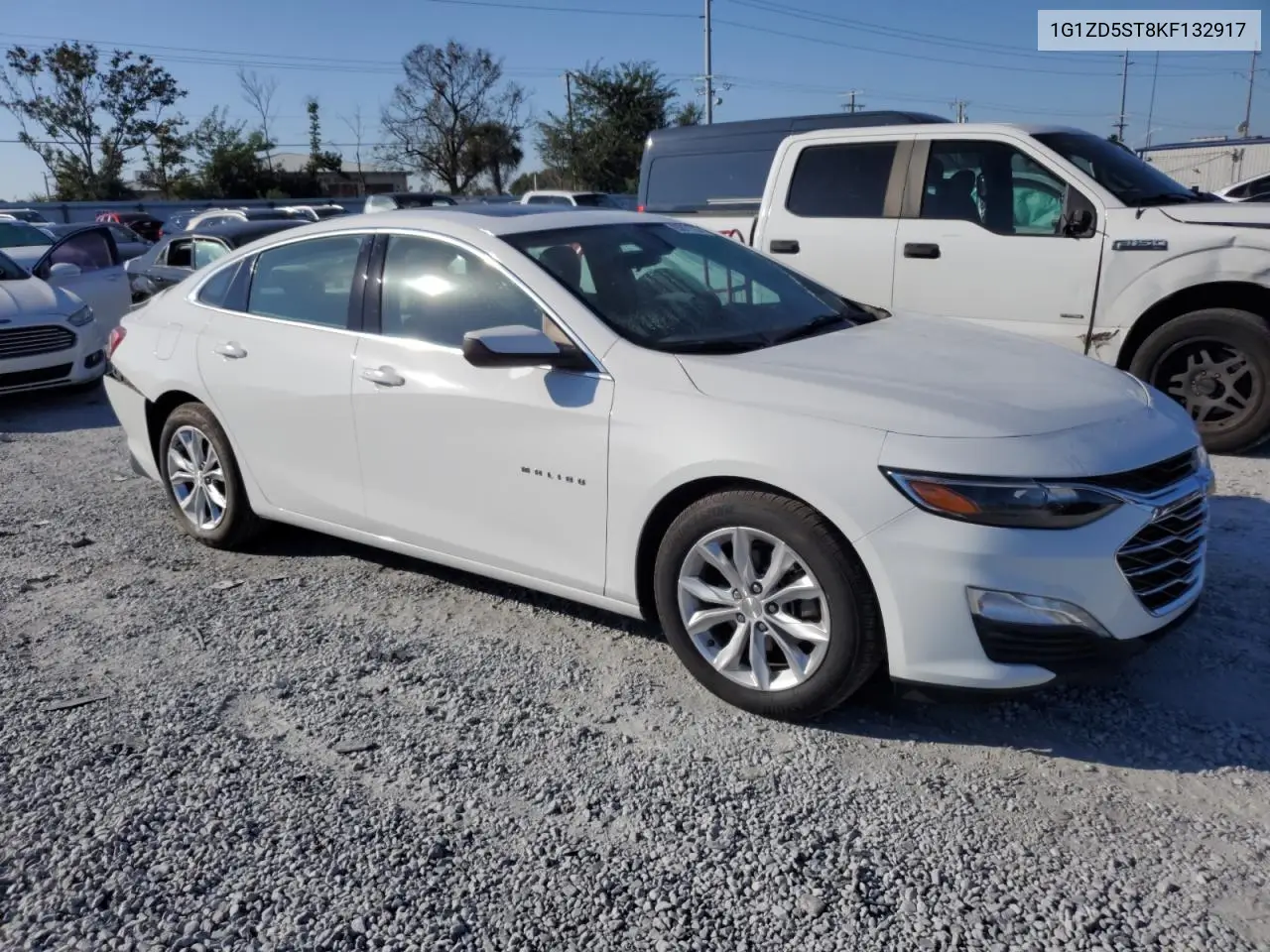 1G1ZD5ST8KF132917 2019 Chevrolet Malibu Lt