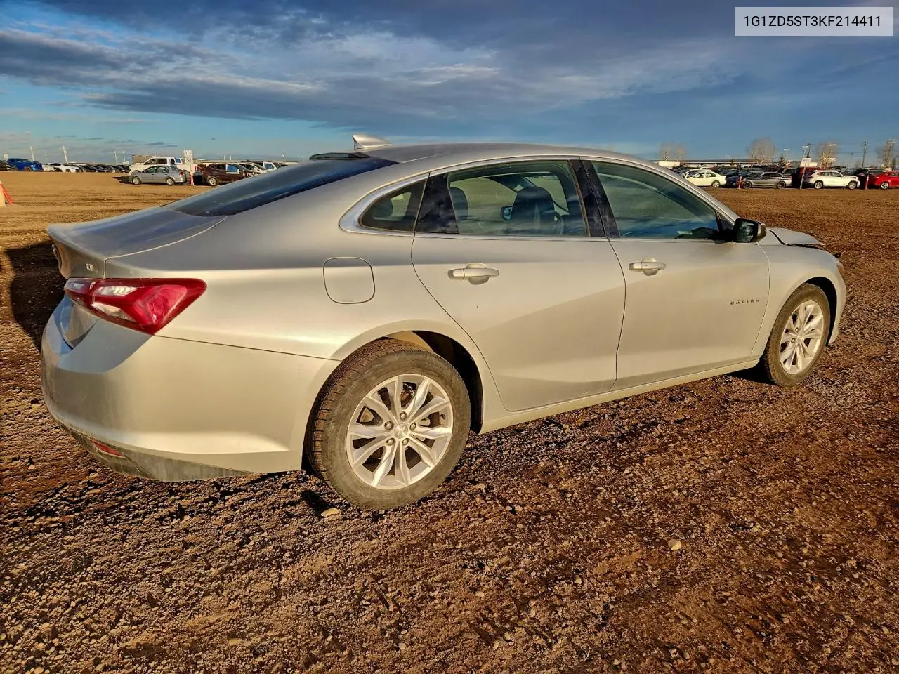 1G1ZD5ST3KF214411 2019 Chevrolet Malibu Lt