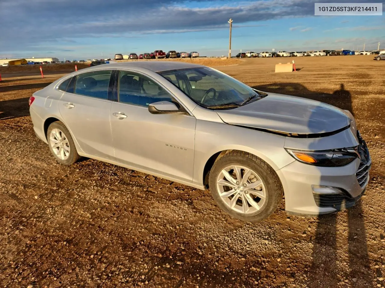 1G1ZD5ST3KF214411 2019 Chevrolet Malibu Lt