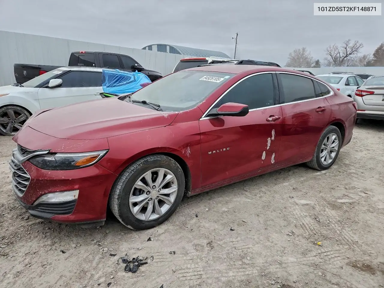 1G1ZD5ST2KF148871 2019 Chevrolet Malibu Lt