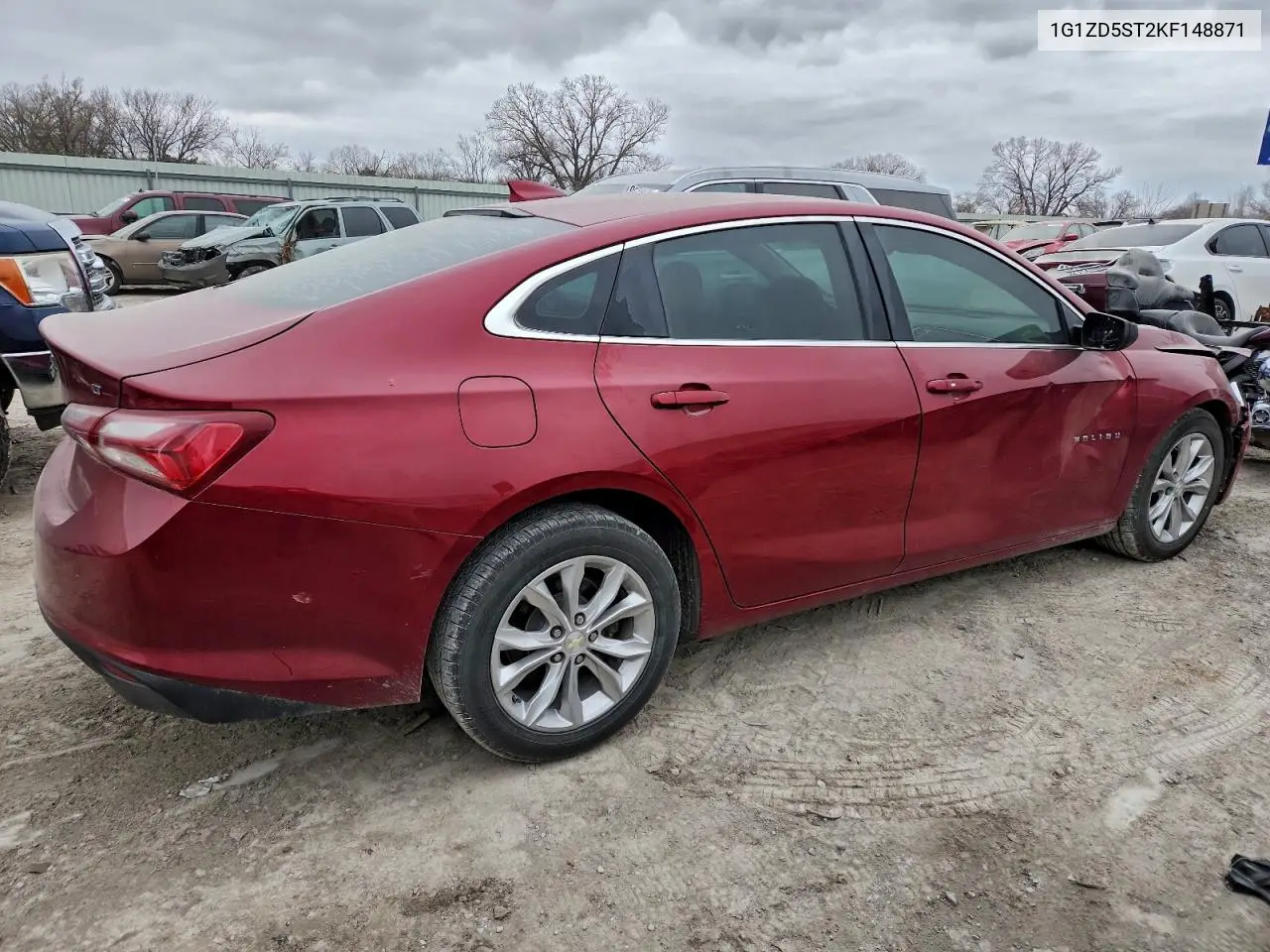 1G1ZD5ST2KF148871 2019 Chevrolet Malibu Lt