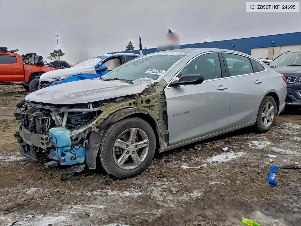 1G1ZB5ST1KF124695 2019 Chevrolet Malibu Ls