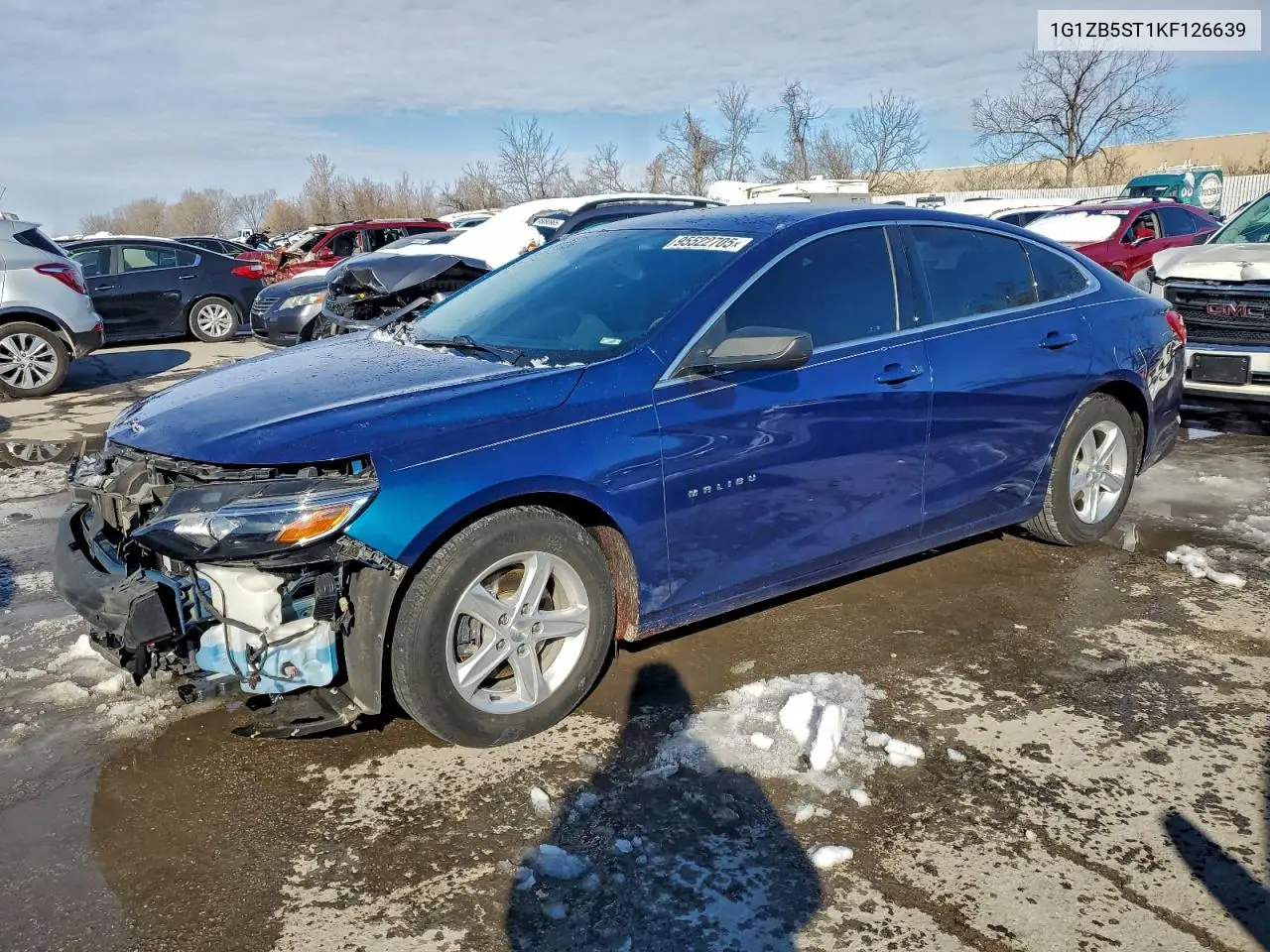 1G1ZB5ST1KF126639 2019 Chevrolet Malibu Ls