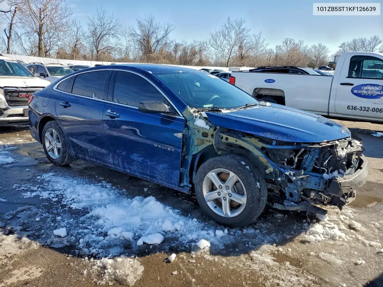 1G1ZB5ST1KF126639 2019 Chevrolet Malibu Ls