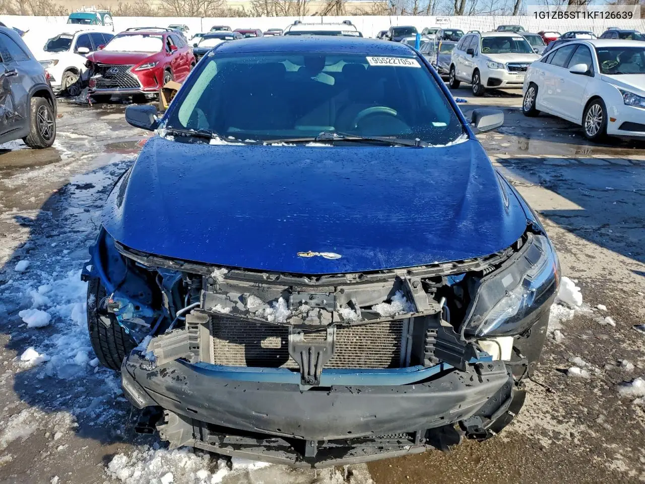 1G1ZB5ST1KF126639 2019 Chevrolet Malibu Ls