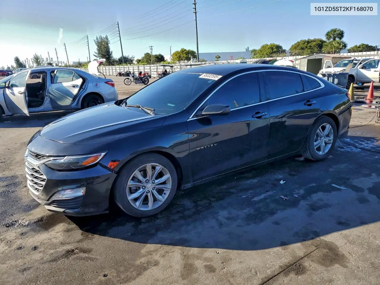 1G1ZD5ST2KF168070 2019 Chevrolet Malibu Lt