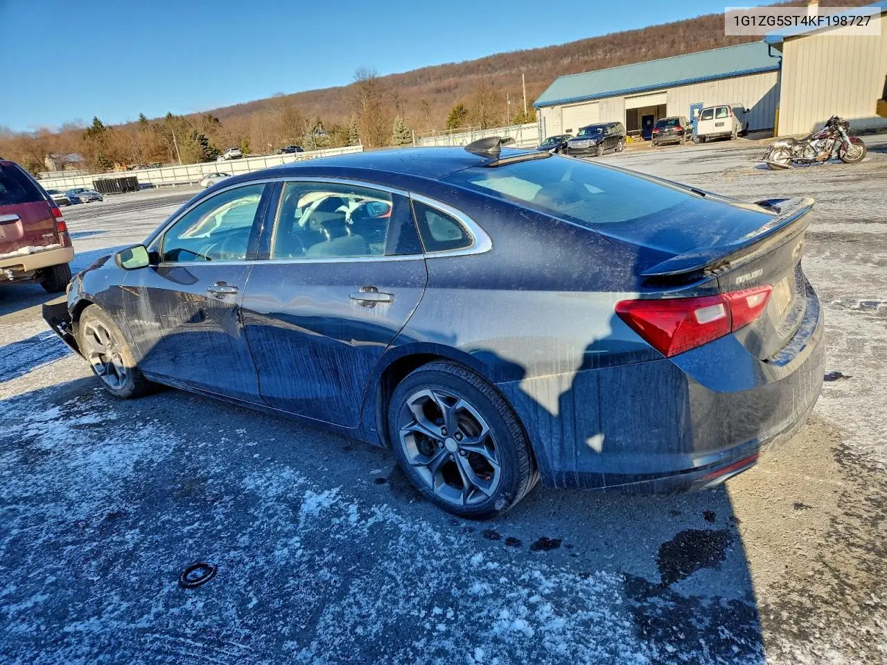 1G1ZG5ST4KF198727 2019 Chevrolet Malibu Rs