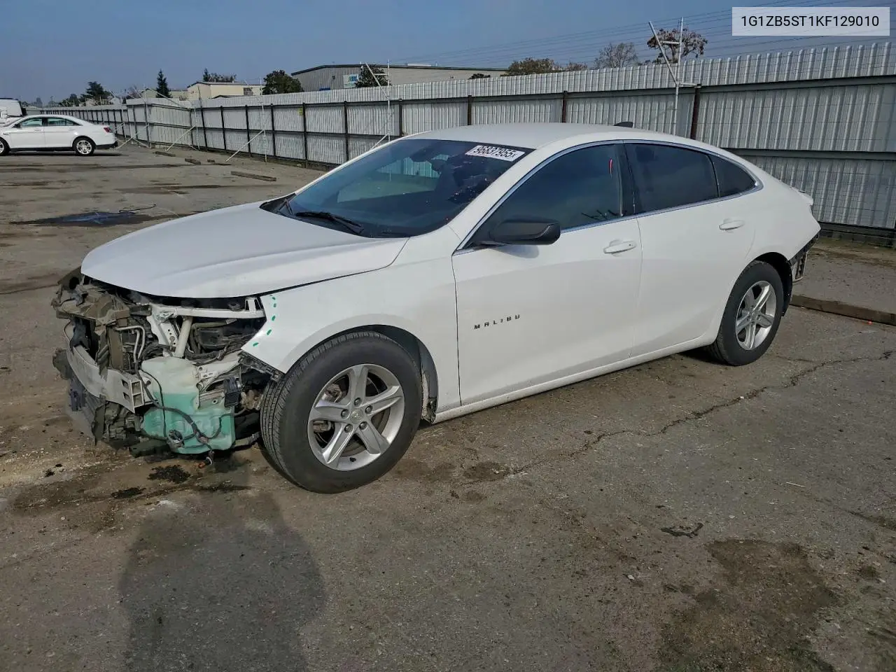1G1ZB5ST1KF129010 2019 Chevrolet Malibu Ls