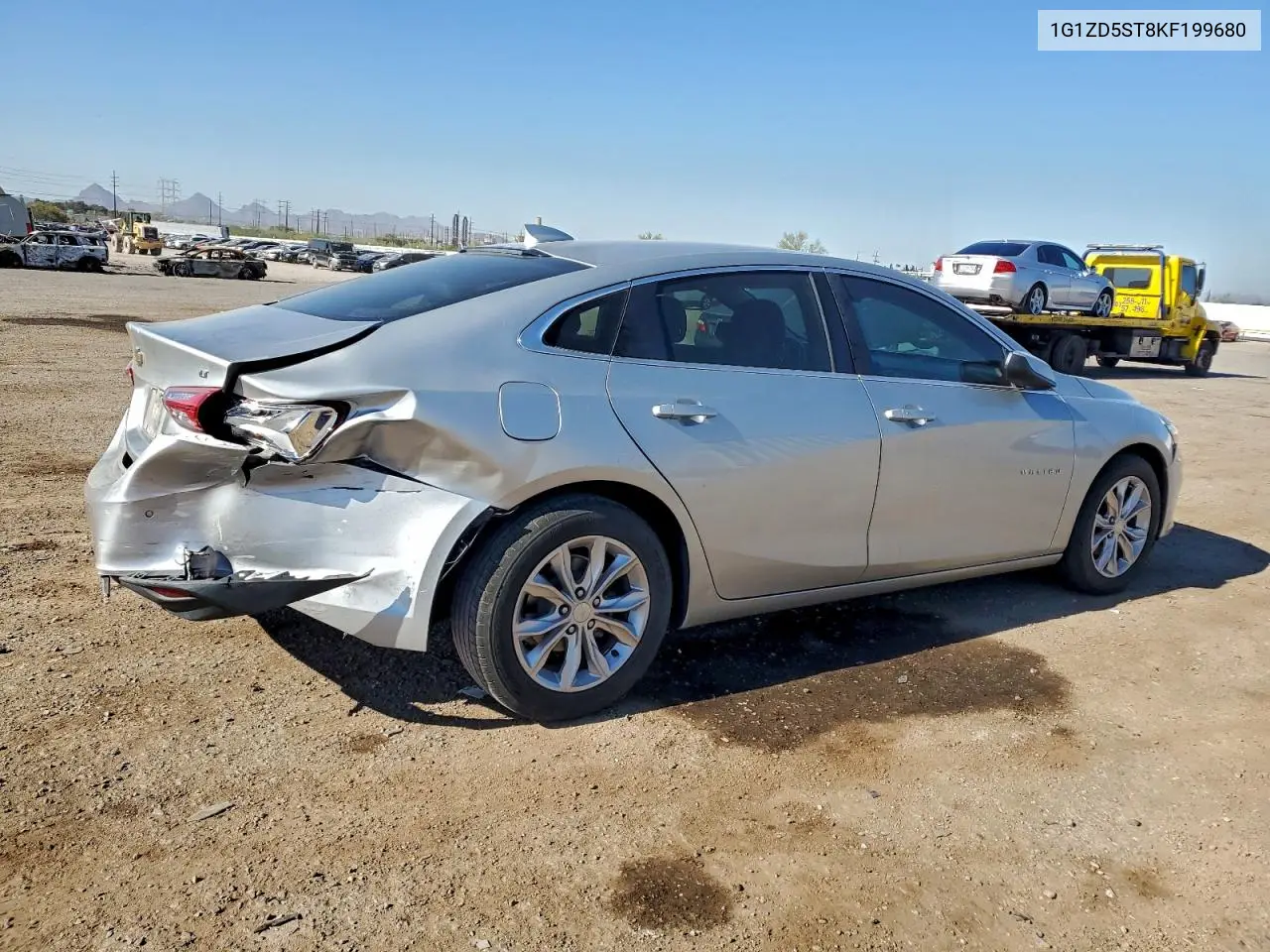 1G1ZD5ST8KF199680 2019 Chevrolet Malibu Lt